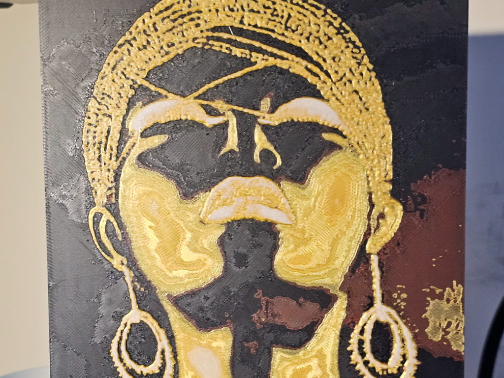 Hueforge Afro Style