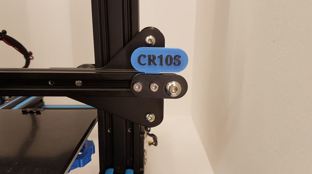 X Axis Belt Centering with CR10S logo