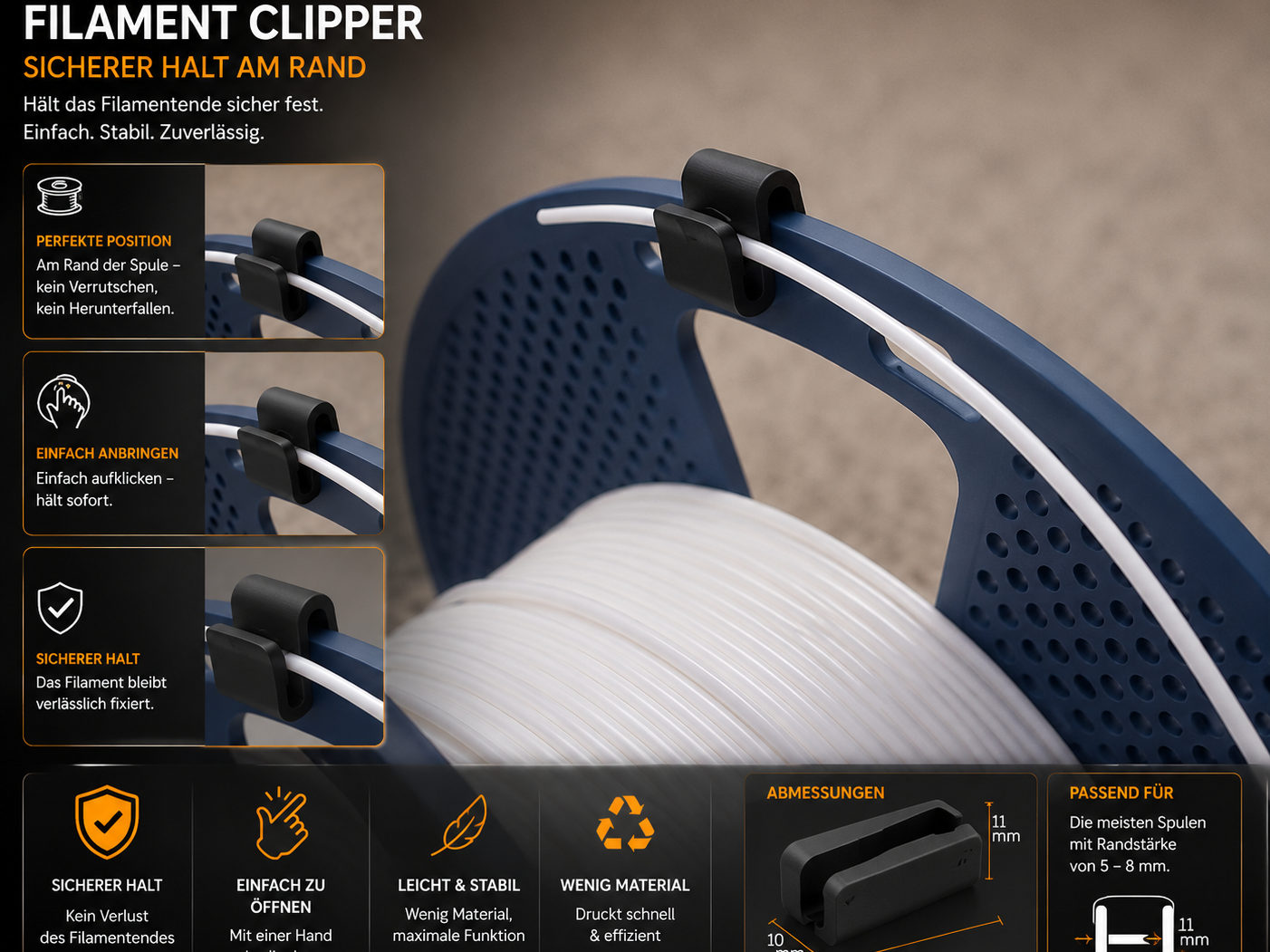 Filament Clip
