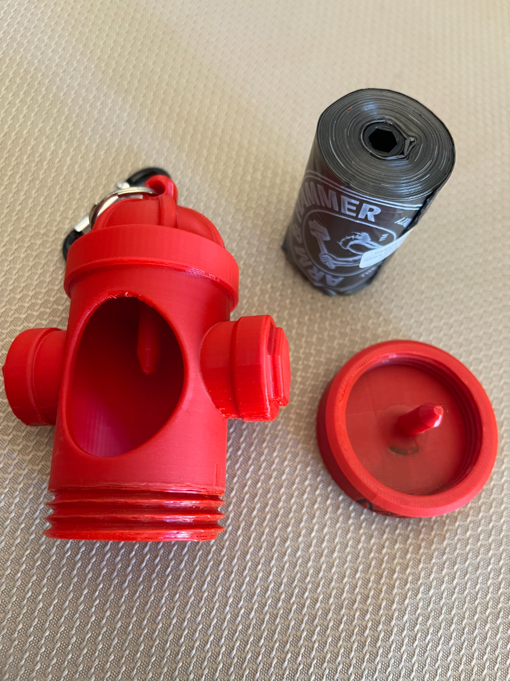 Fire Hydrant Poop bag holder