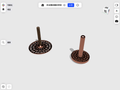 回型祥云咖啡压粉锤和拉花隔片