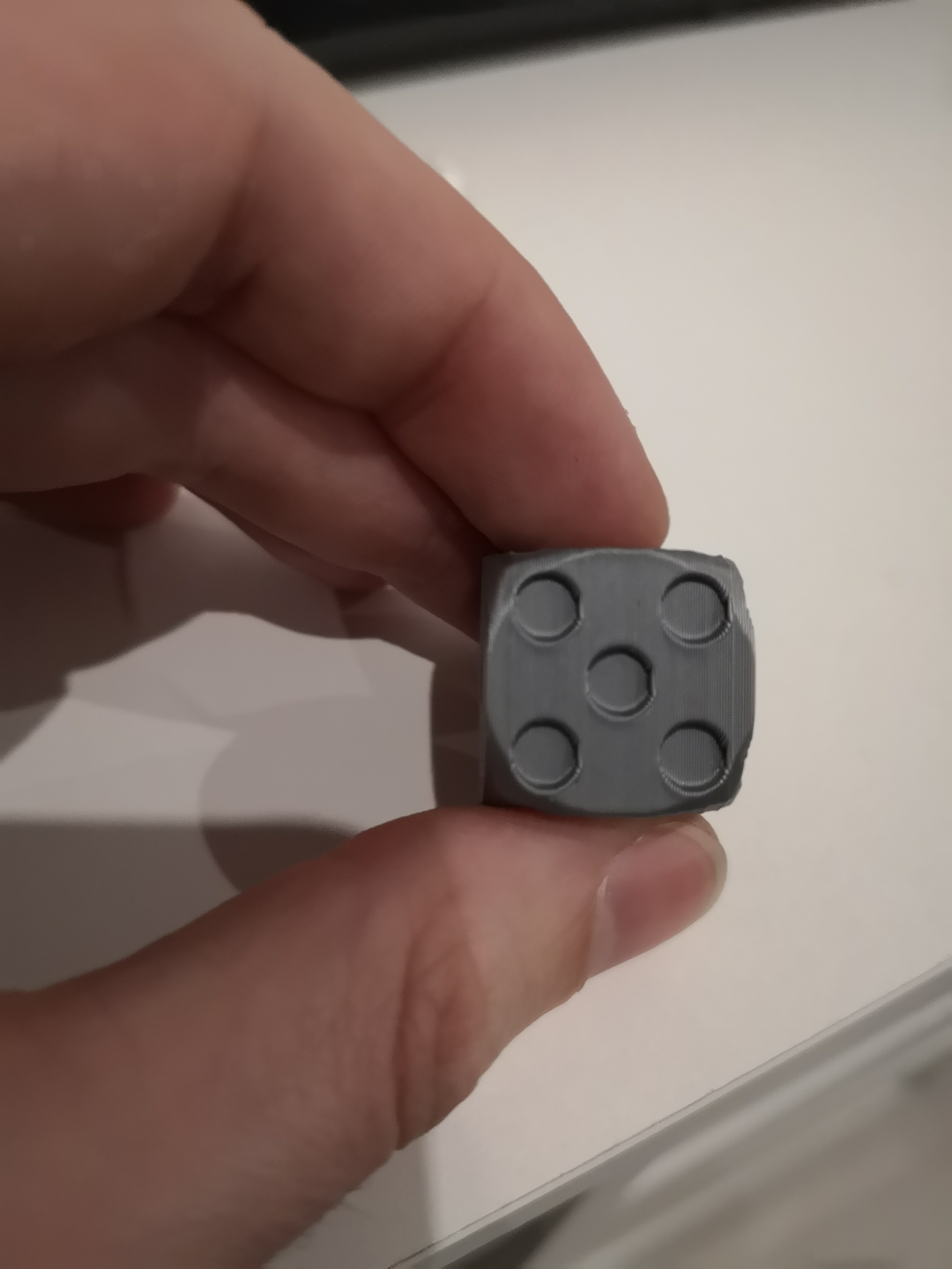 Dice Play cube from 1 to 6
