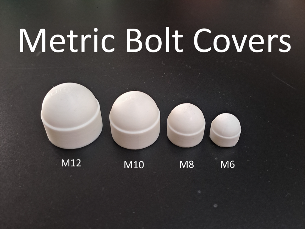 Metric Hex Bolt Covers