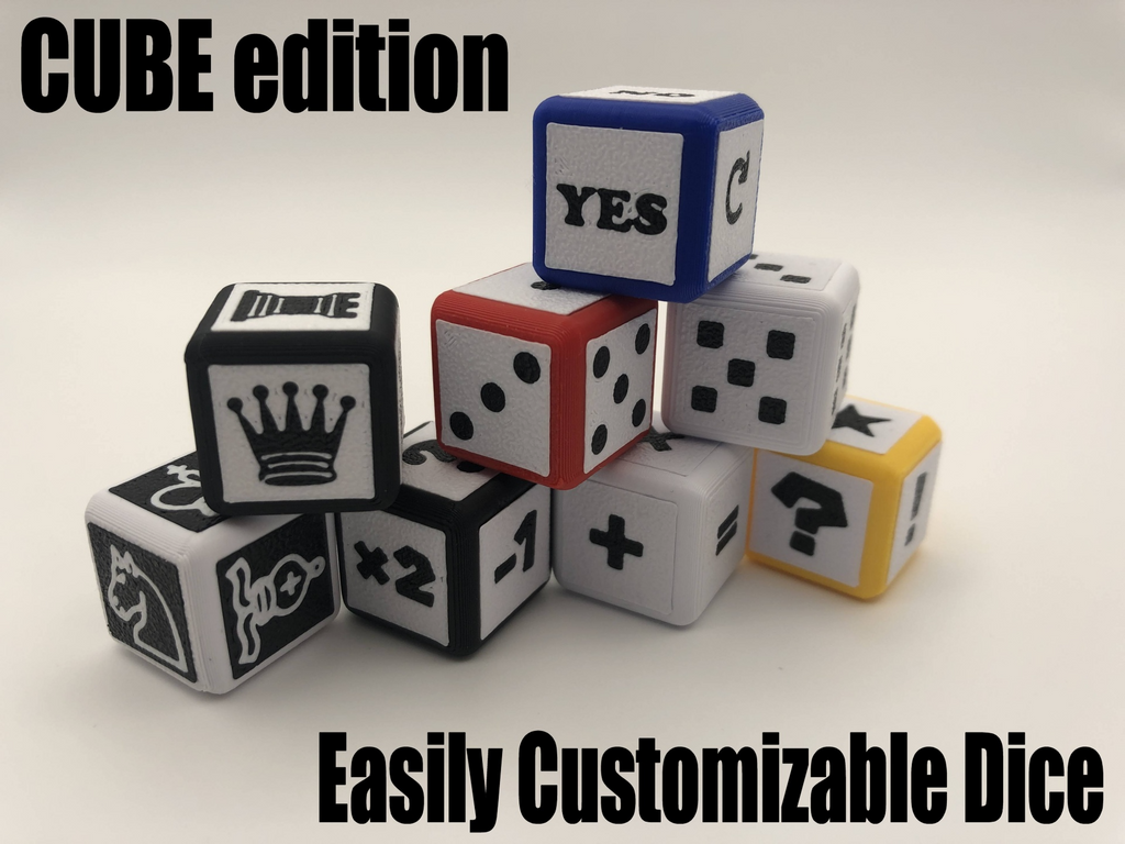 Modular Dice System (MDS) - Cube Edition