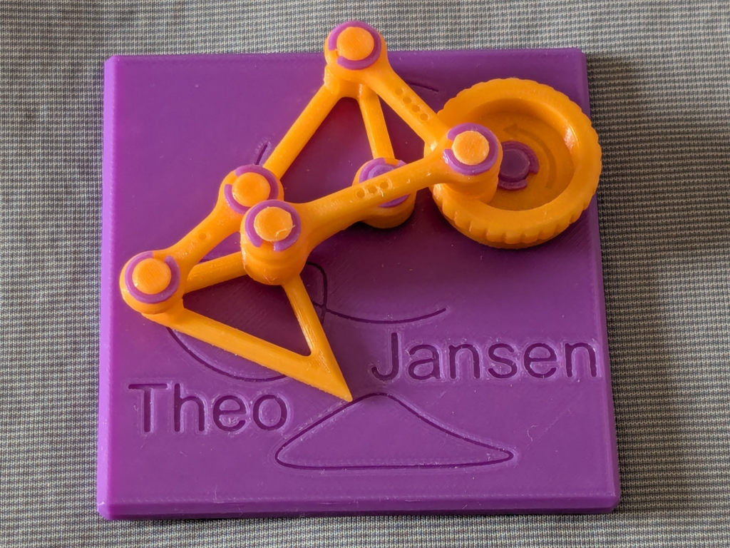 Theo Jansen Mechanism - Educational model