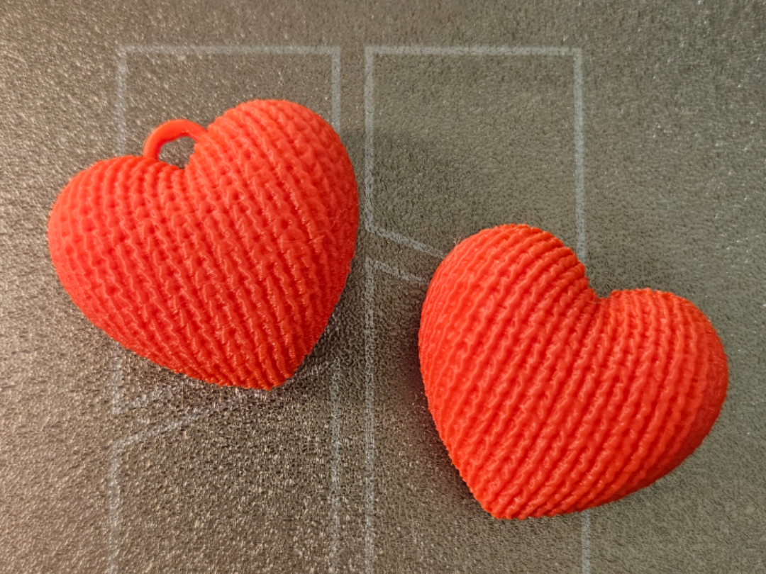 Knitted Heart – Cute Valentine Keychain