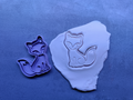 Cute fox cookie cutter