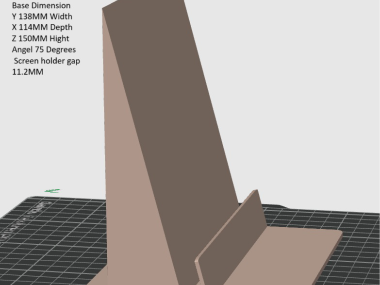FOPO 14In Triple Monitor Stand