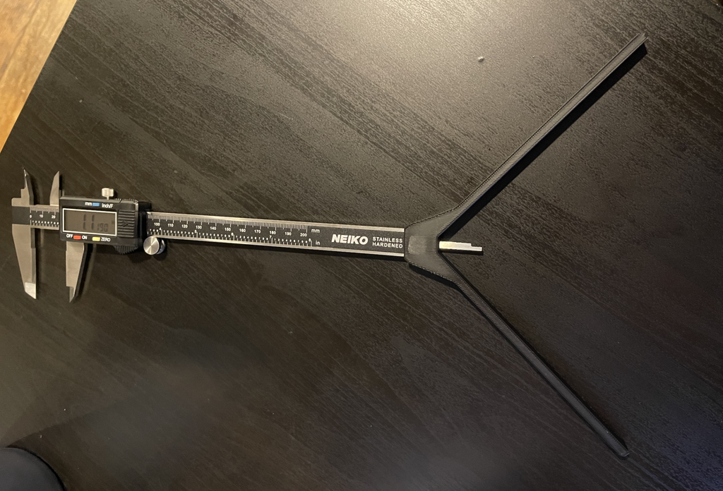 Radius Measuring Tool for Calipers
