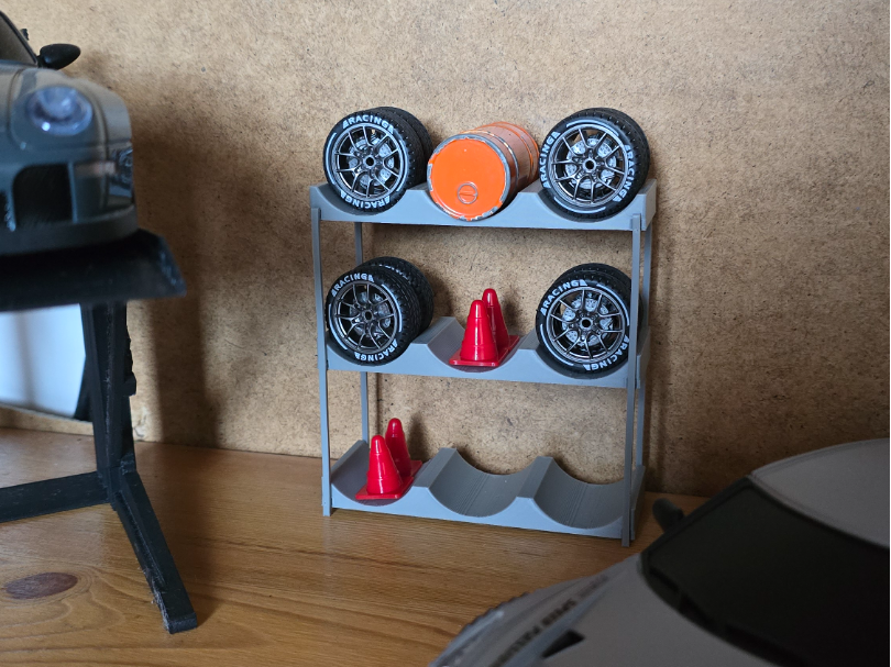 RC Wheel Rack 1:24