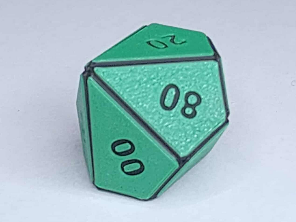 Squishy d10 percentile
