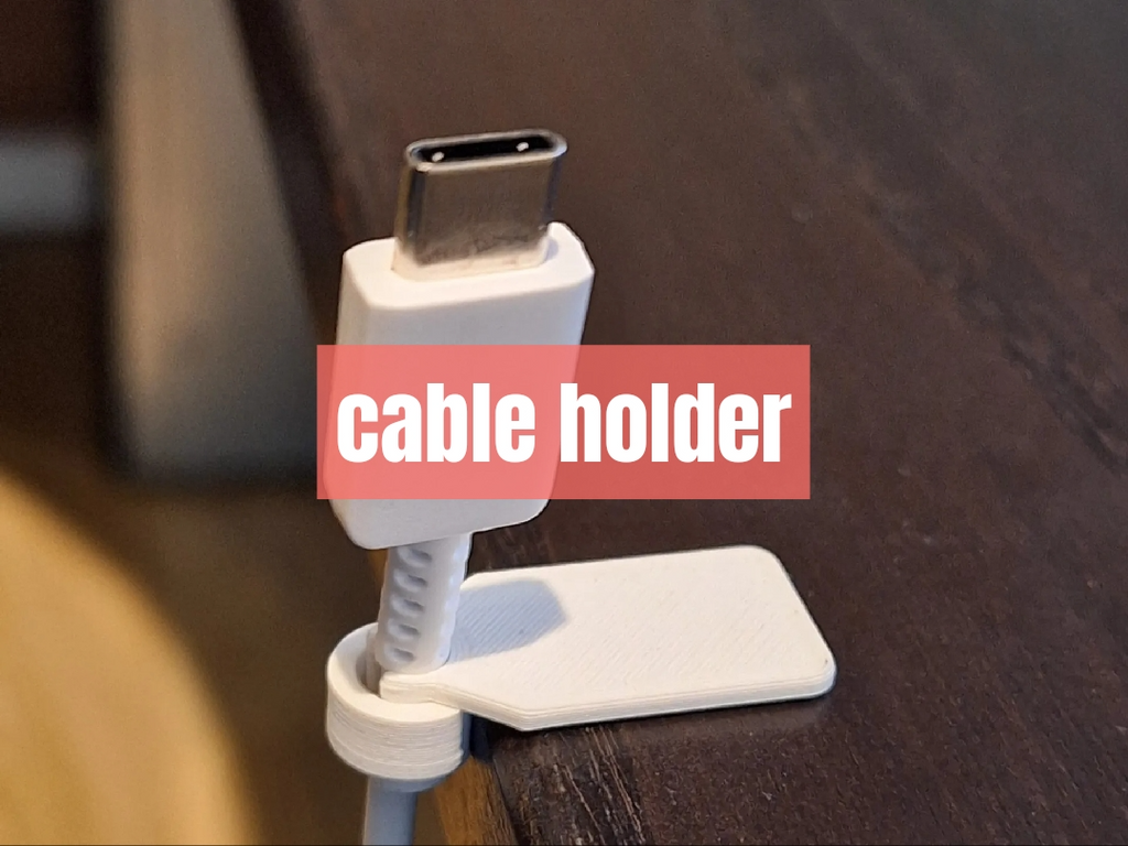 Single Cable Holder - Only 1 gram!