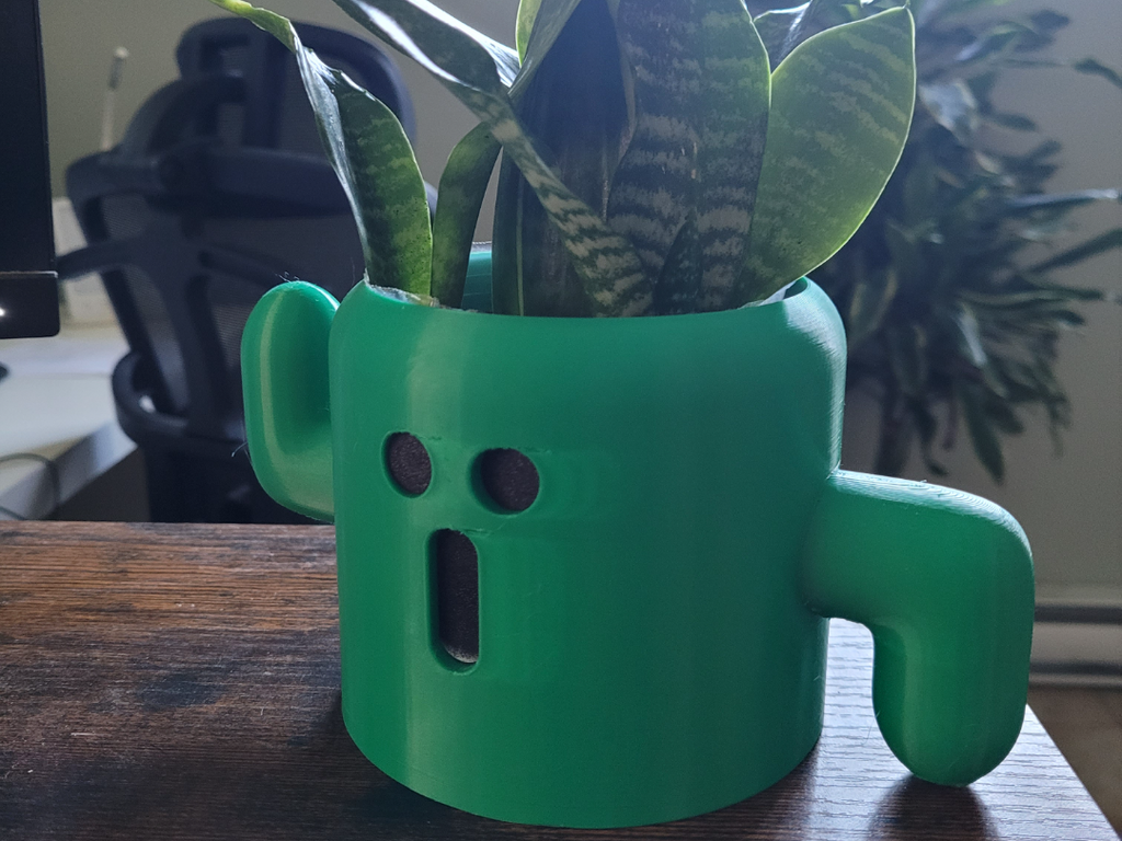Cactuar planter