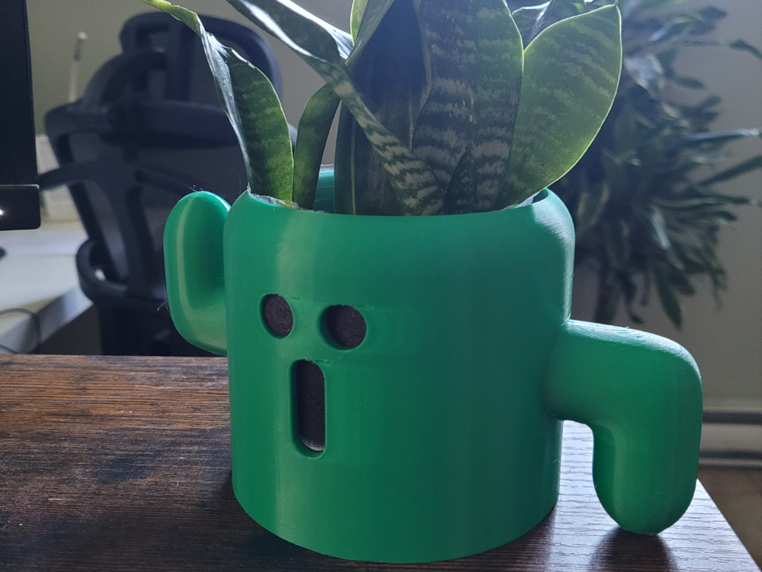 Cactuar planter