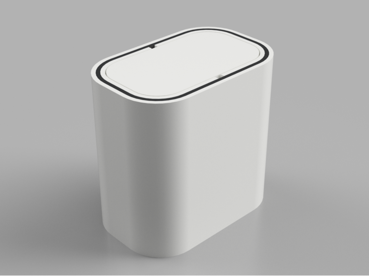 Small bin for bathroom or desk