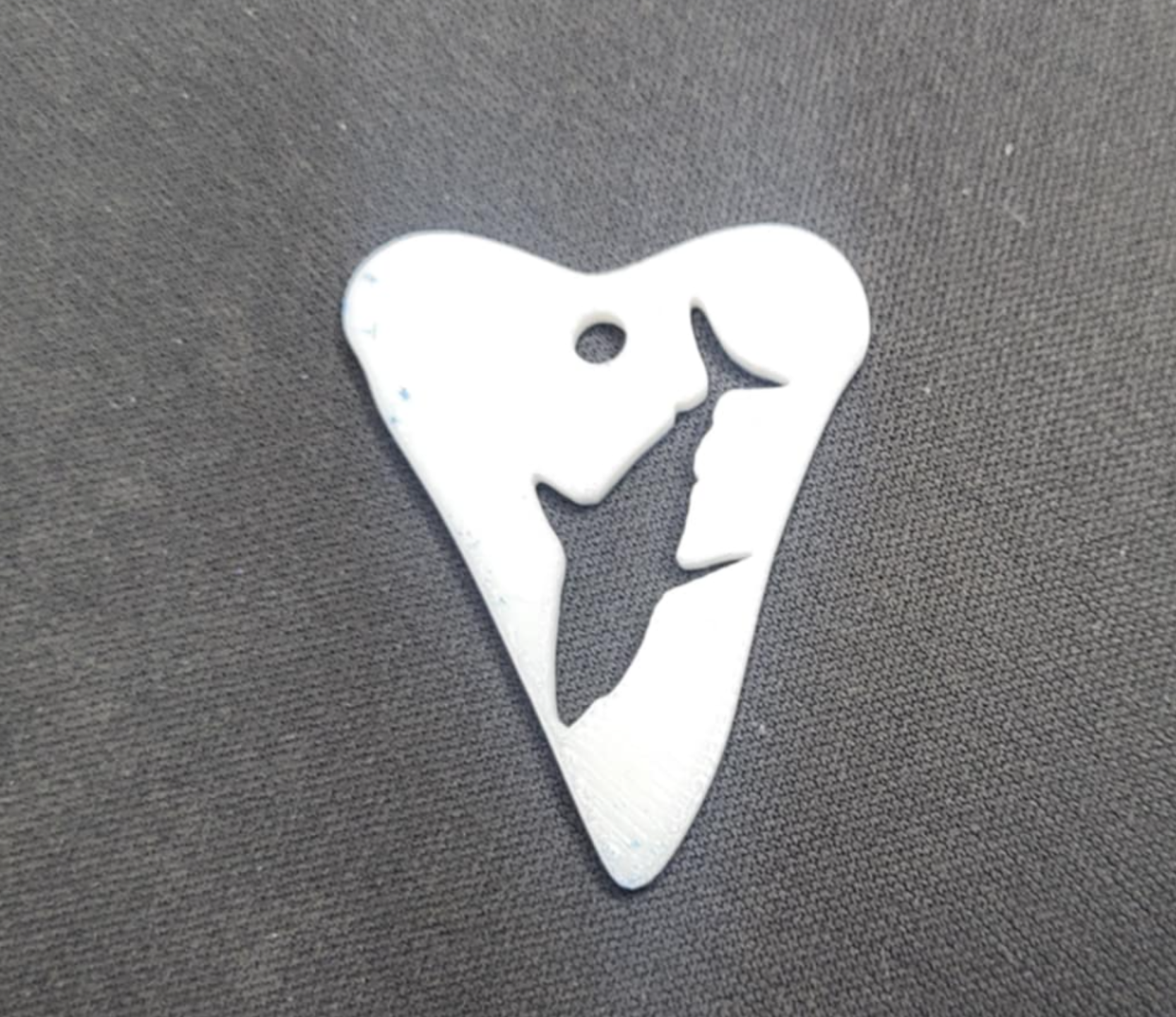 Sharktooth keychain