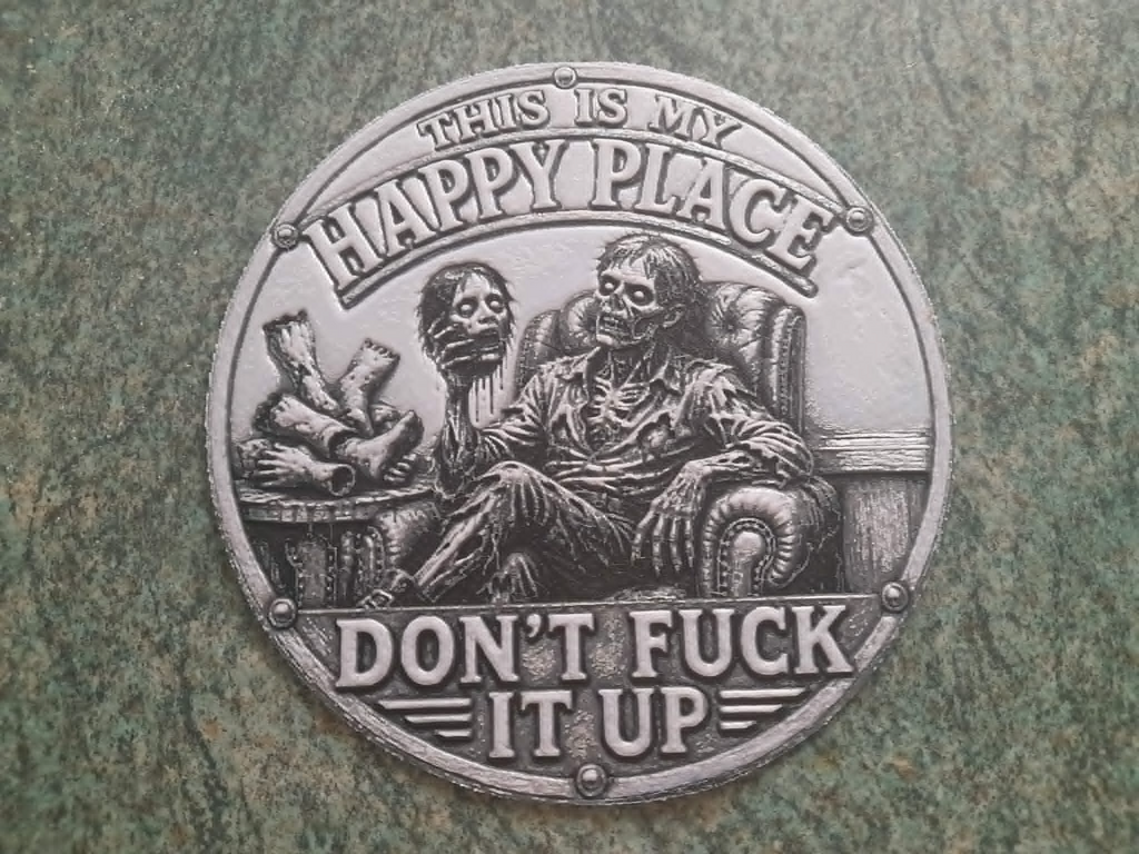 male zombie happy place