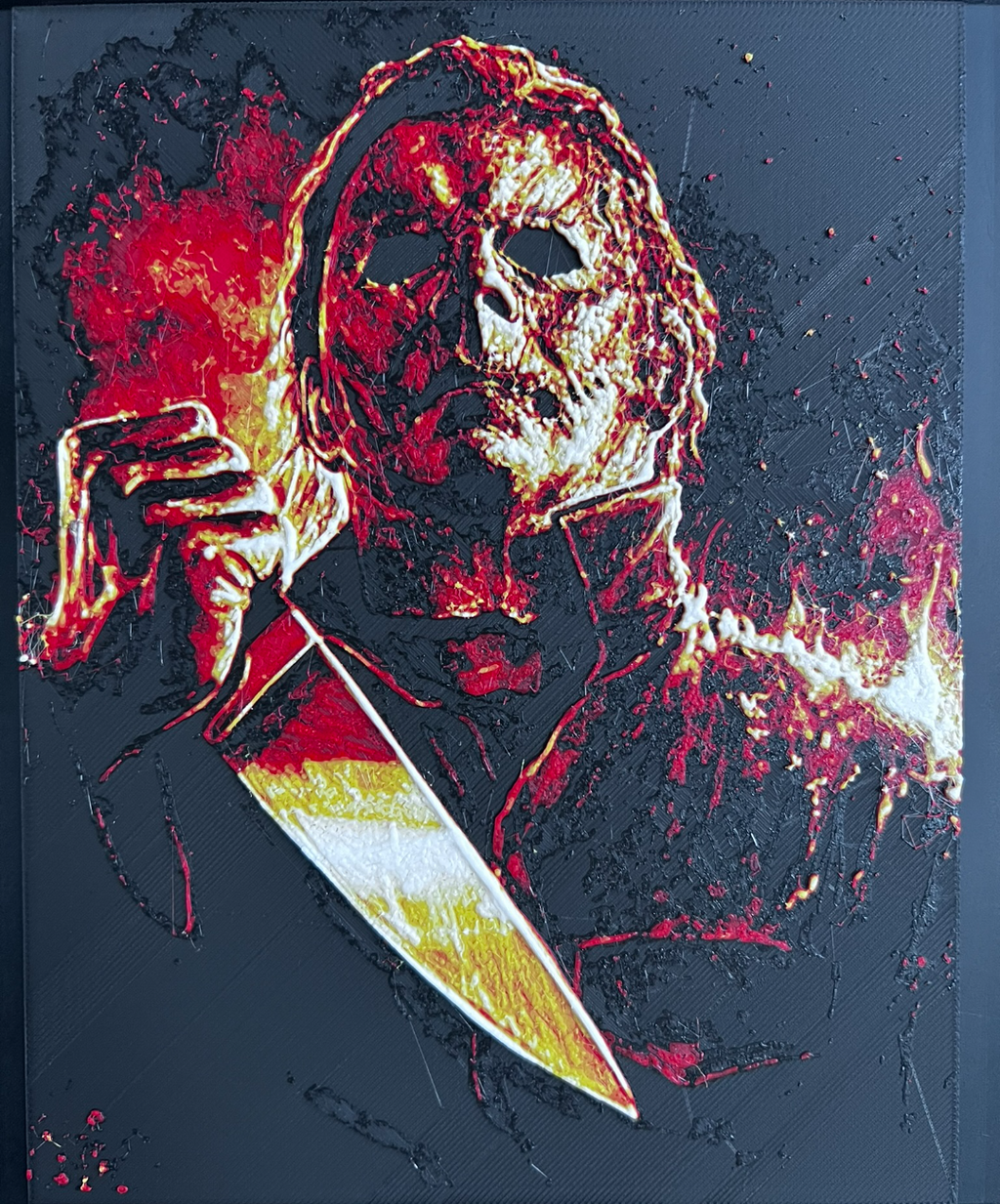 Michael Myers Halloween hueforge