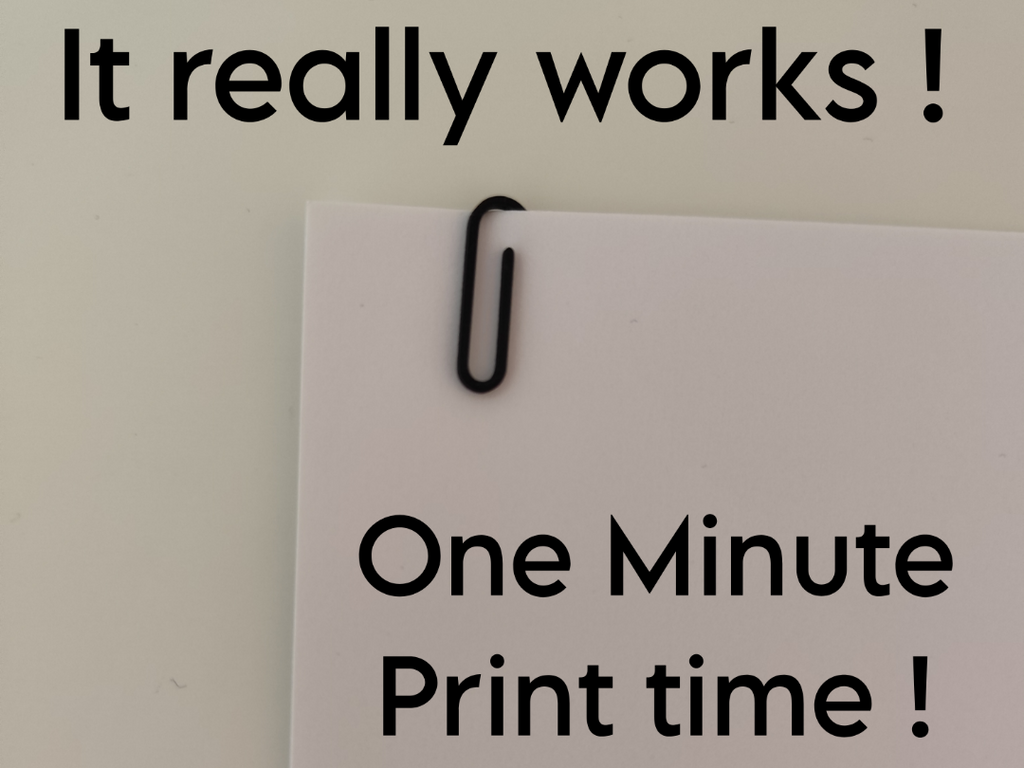 Functional Paperclip / Funktionierende Büroklammer