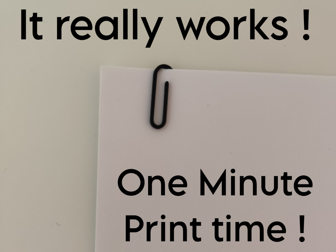 Functional Paperclip / Funktionierende Büroklammer