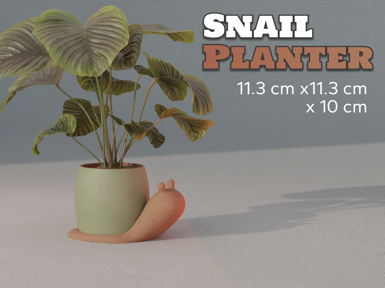 Snail Planting Pot