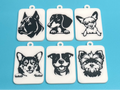 Dog Keychains (Commercial Use)