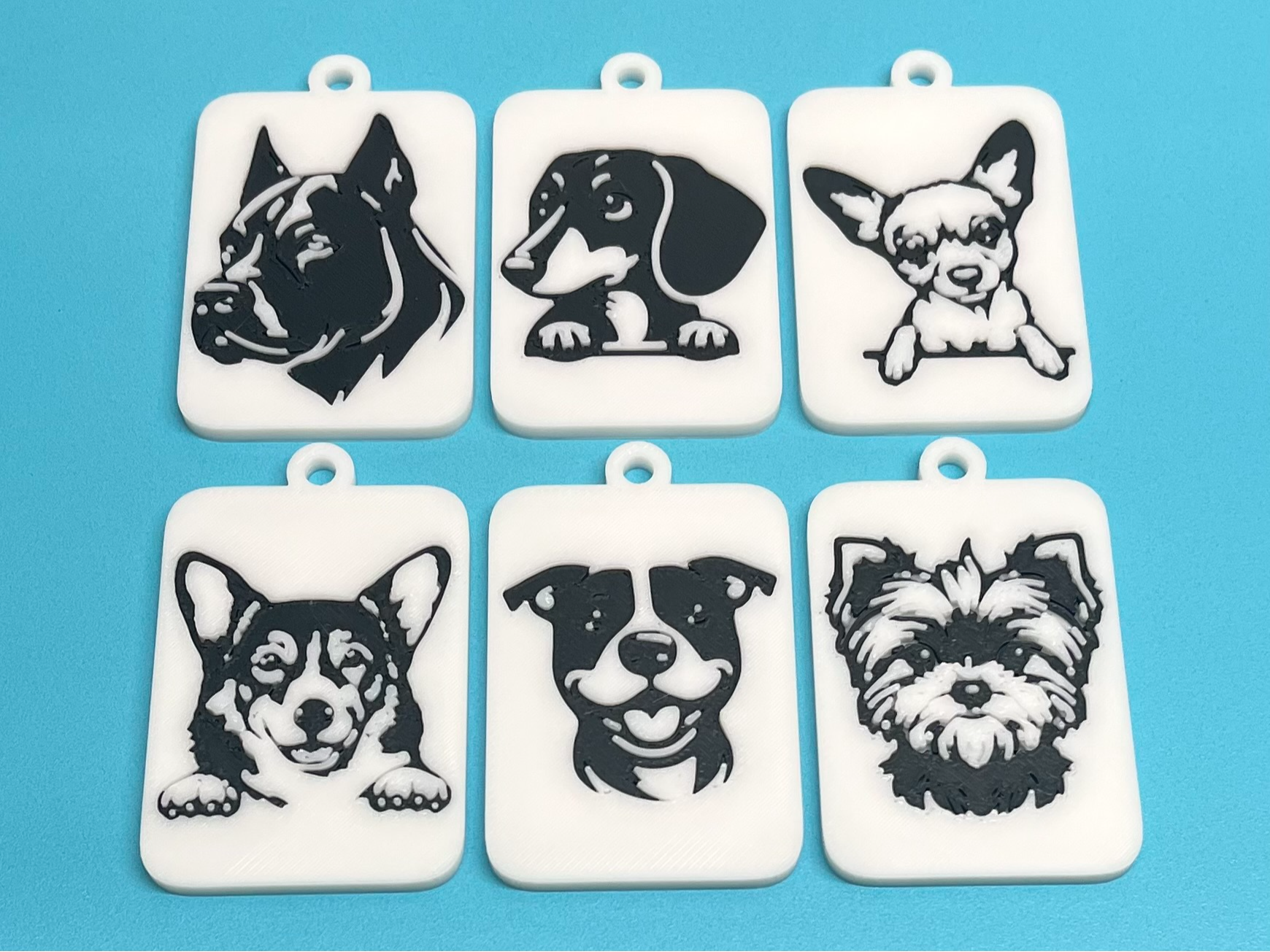 Dog Keychains (Commercial Use)