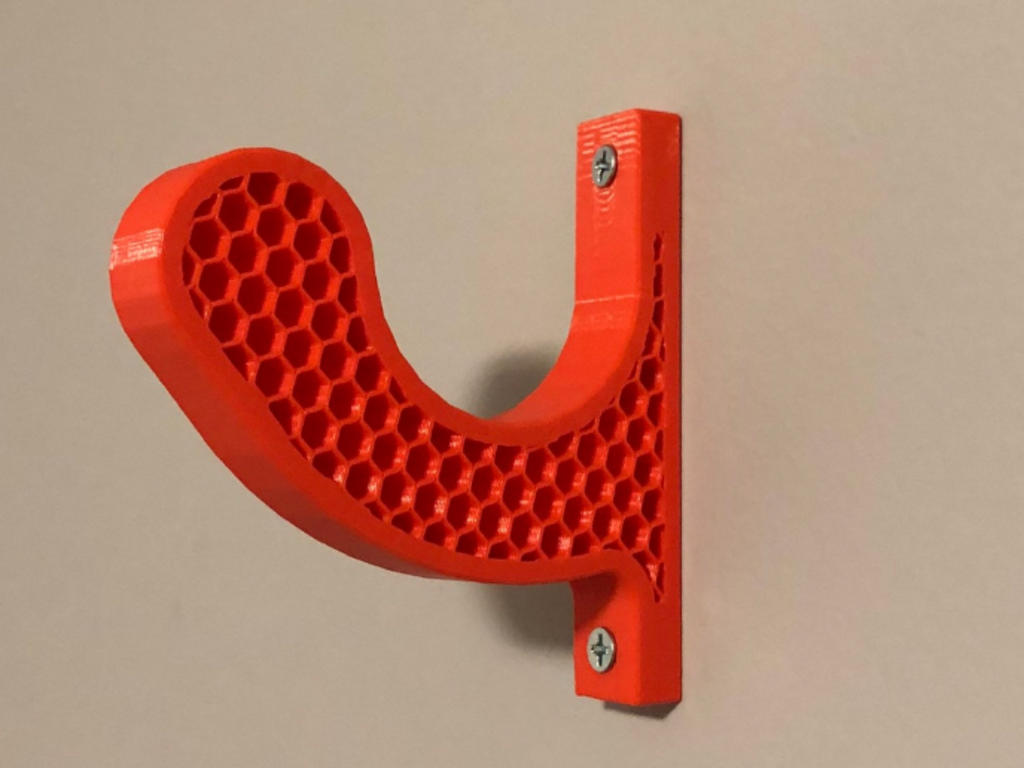 Wall hooks - use infill to change patterns