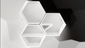 Honeycomb shelf devided