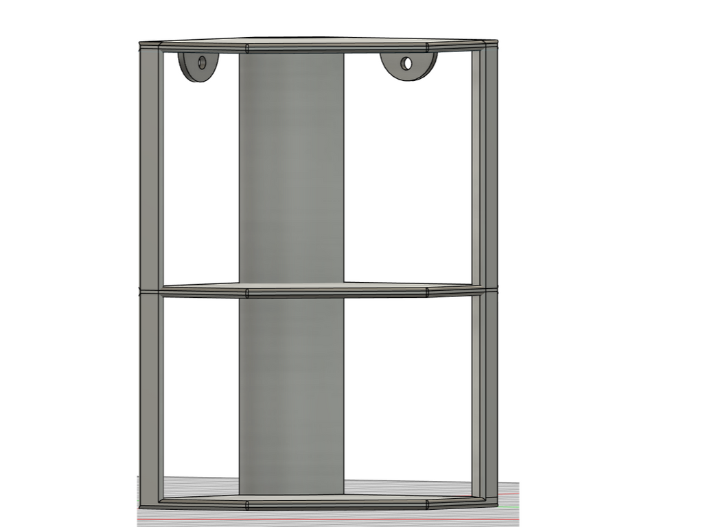 Small Corner Shelf |Scalable| Floating or Standing