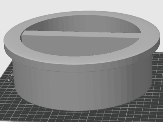 separated dog bowl