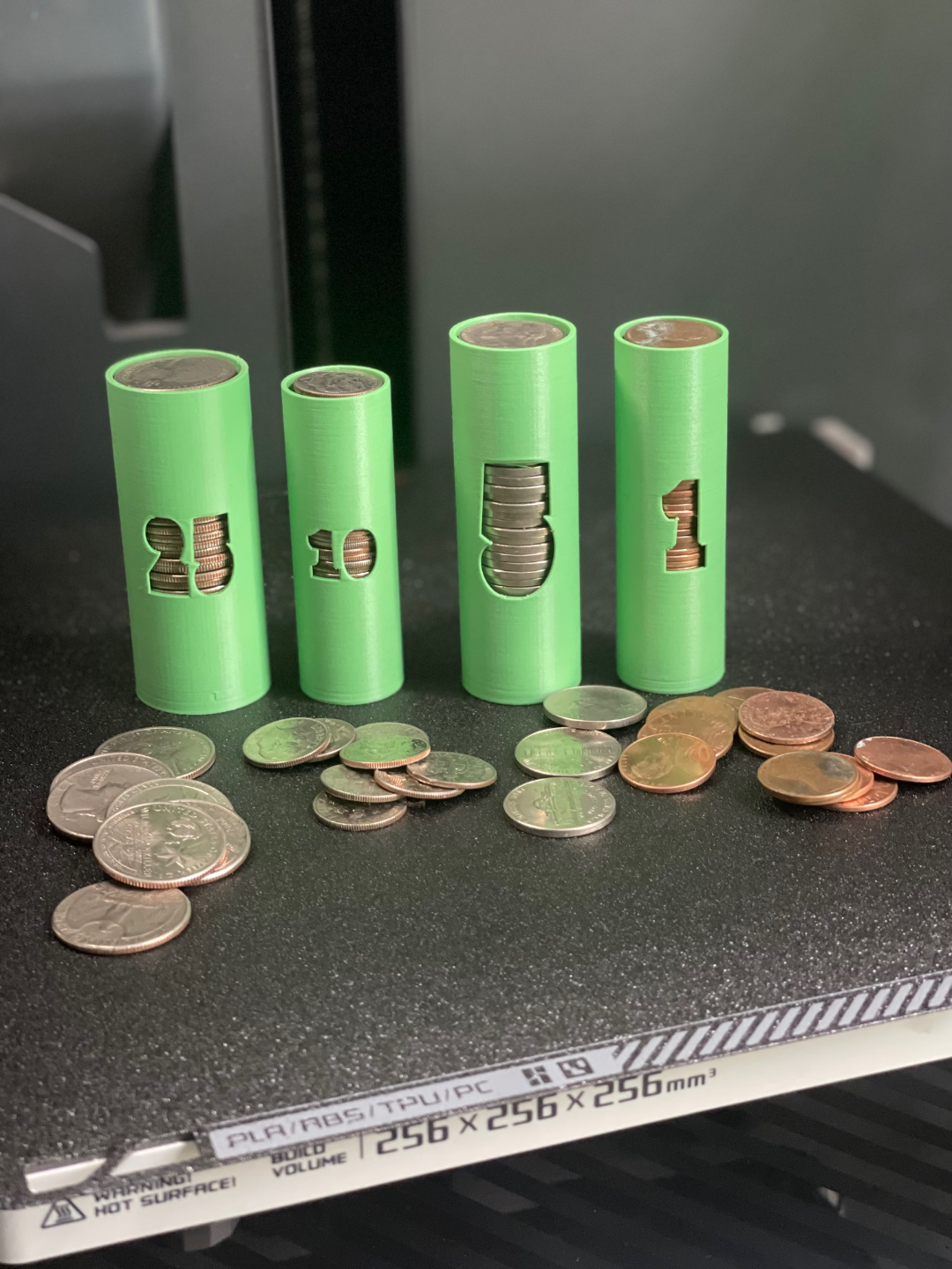 Coin Counter Tubes US$