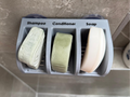 3 part Soap dish