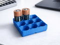 Gridfinity c-cell battery holder (9 batteries)