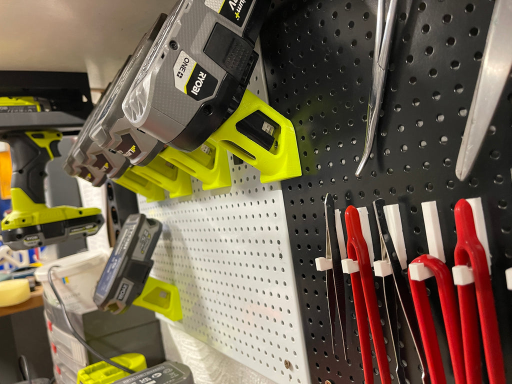 Ryobi Battery Holder for Biltema tool board