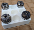Gridfinity ER25 Collet Holder
