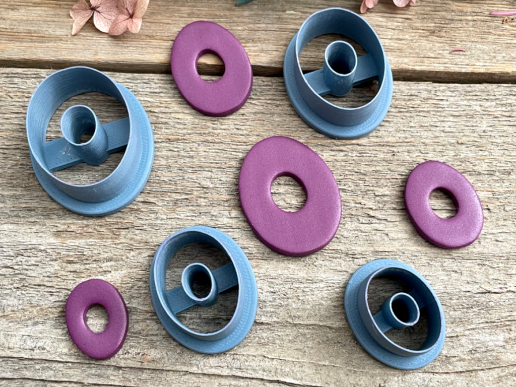 Oval Donut Earring Cutters