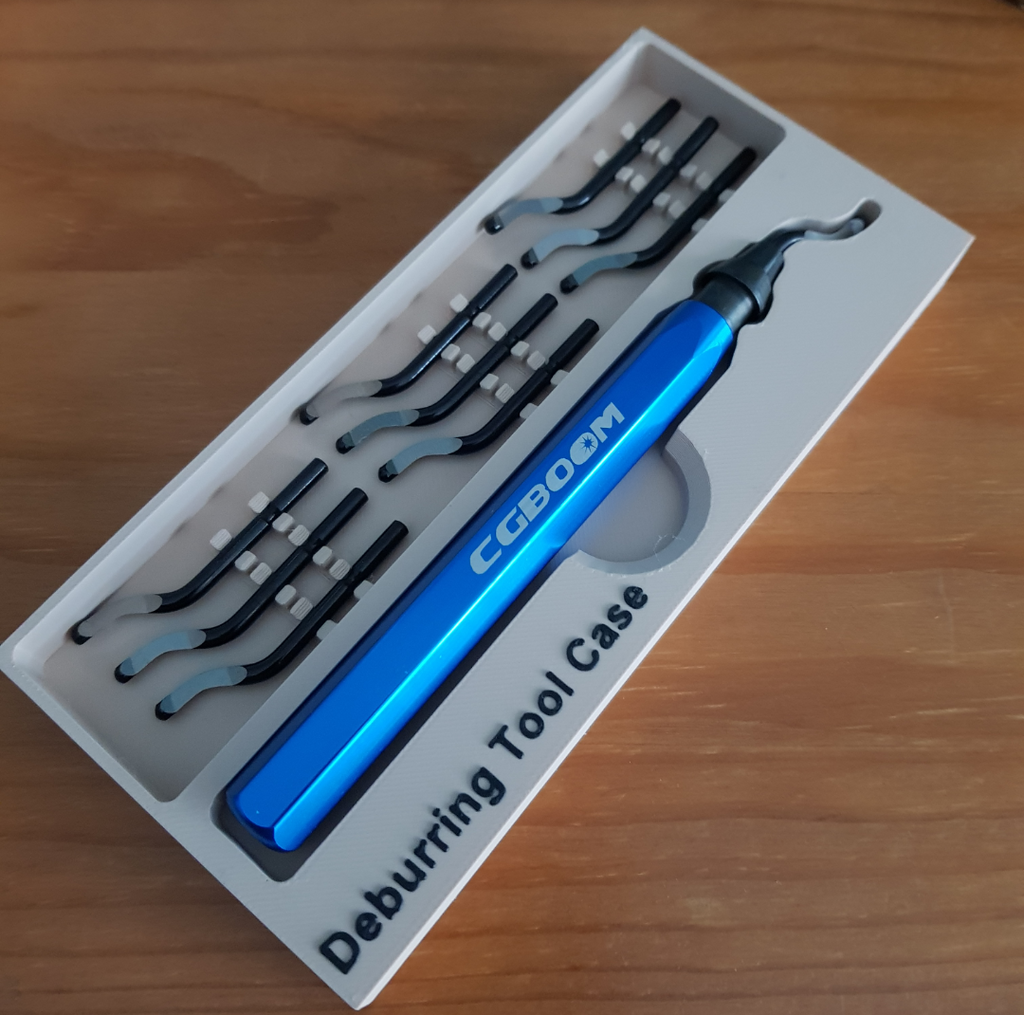 Deburring tool case 150 mm insert