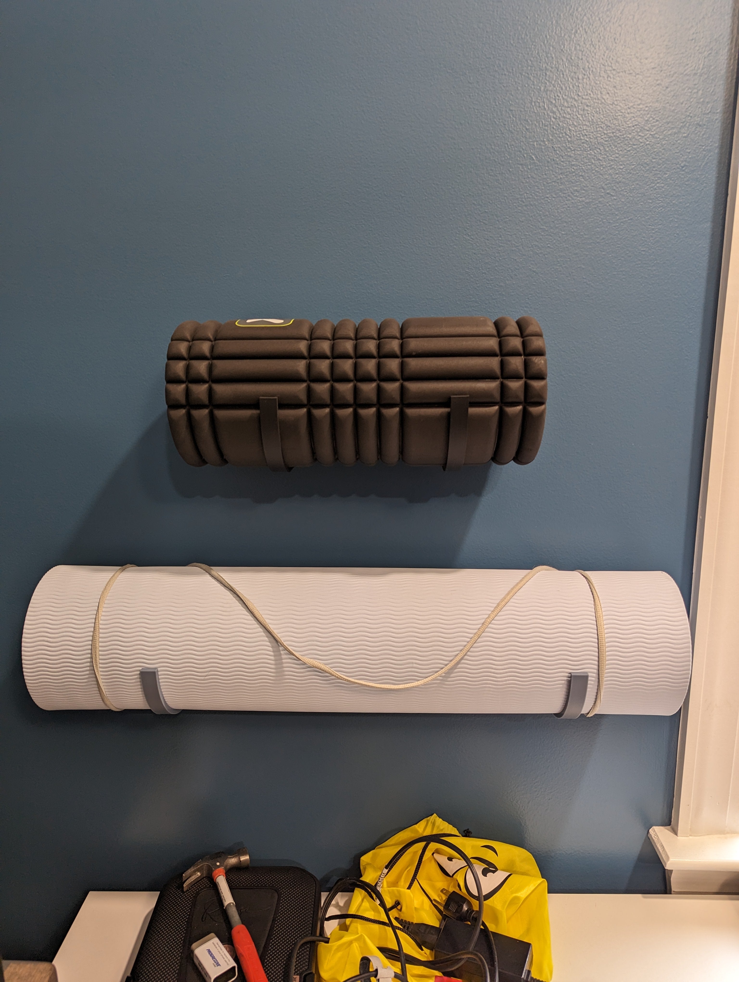 MW Customizable Wall Hook for Mats, Rollers, etc.