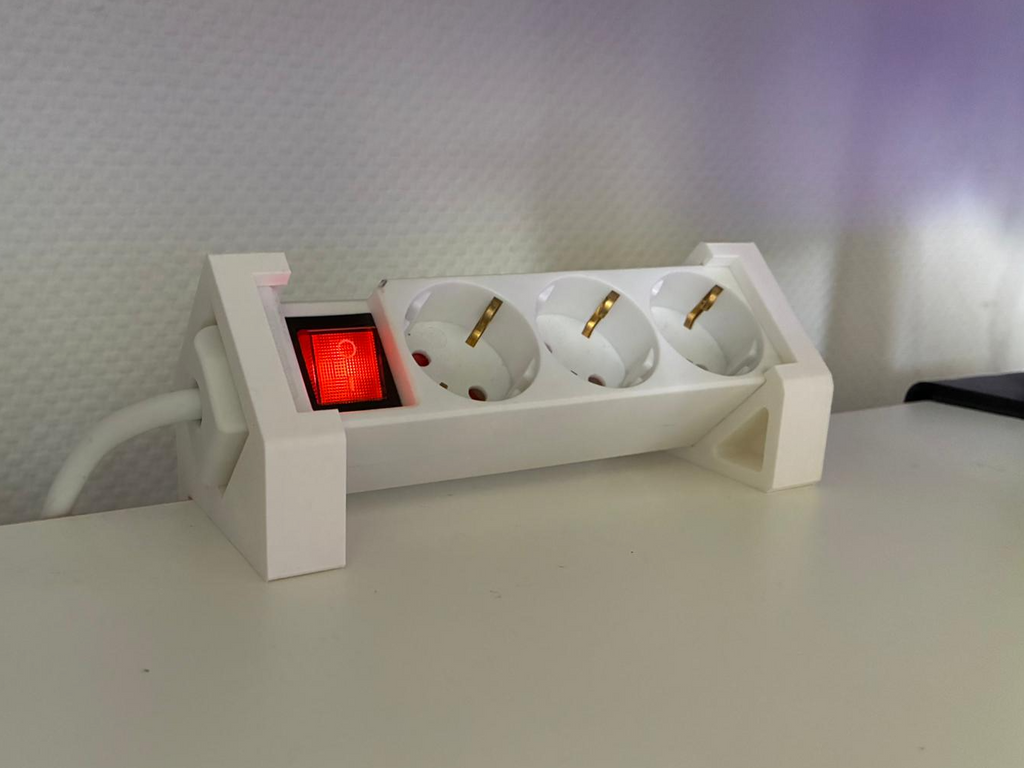 Desk Edge Socket Holder