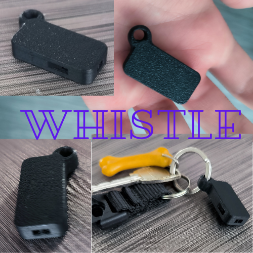 whistle keychain