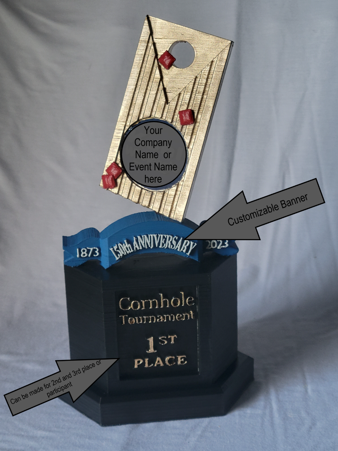 Cornhole Tournament Trophy