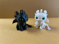 Toothless and Light Fury