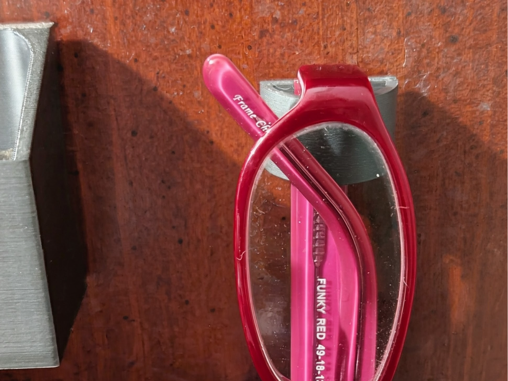 Minimalist Wall Mount Eyeglass Holder