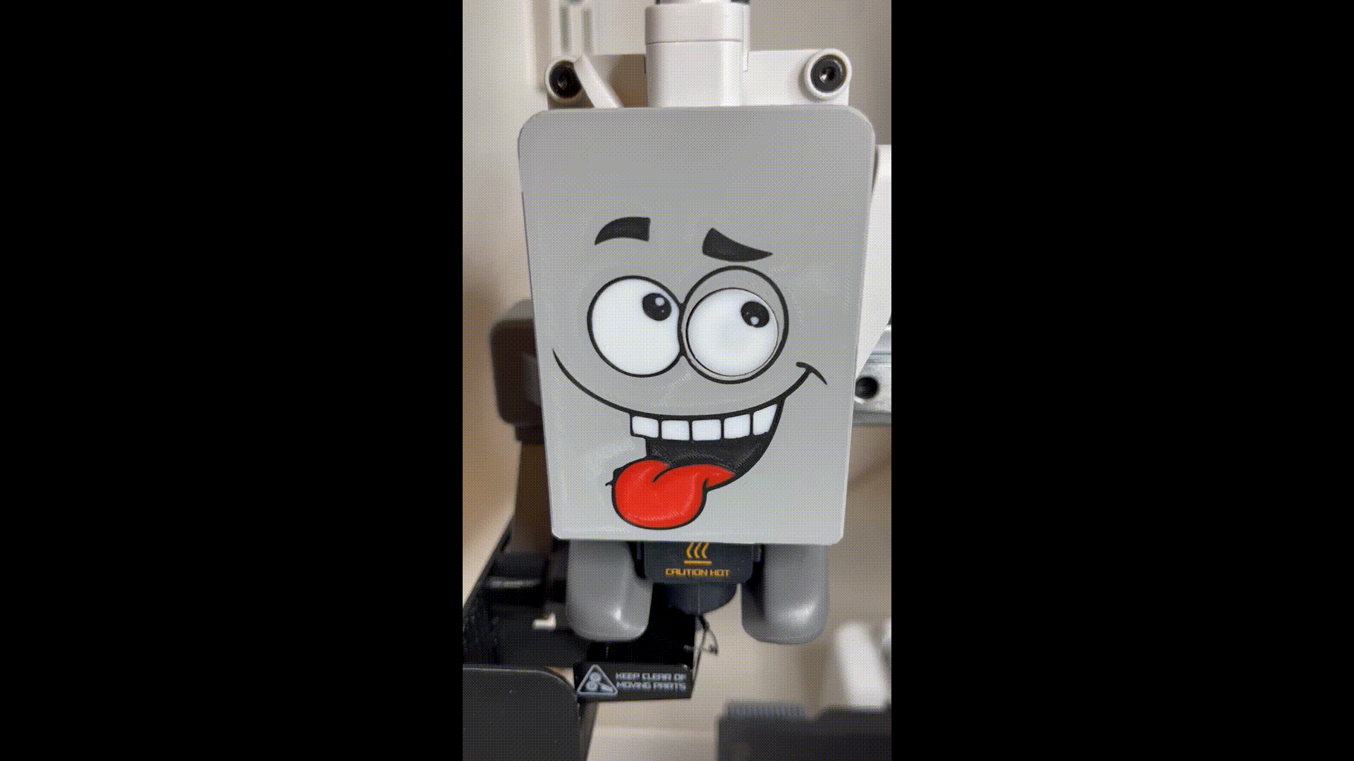 A1 / A1 Mini Weirdo Guy Cover And Extruder Wheel