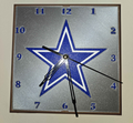 Dallas Cowboys Clock Face