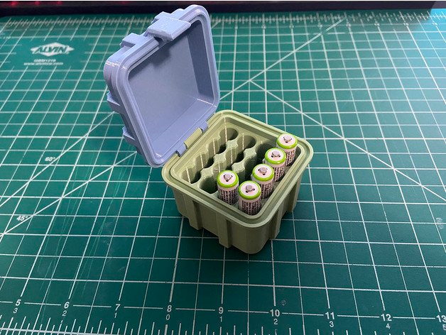 Battery storage box number7 7号电池收纳盒