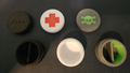 Travel Pill Box - 38mm with divider