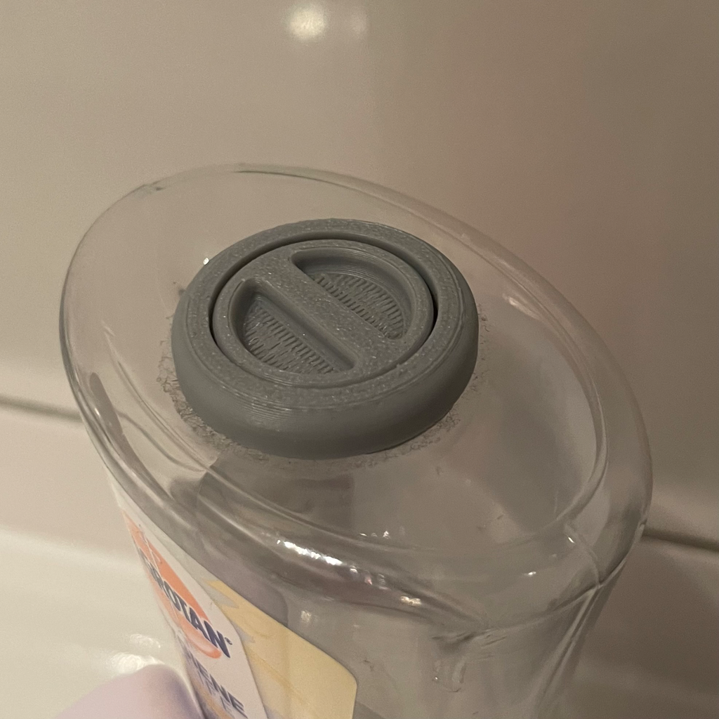 Threaded Refill Cap for No-Touch Soap Dispenser