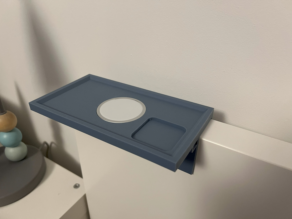 IKEA MALM BED IPHONE PRO MAX WITH Apple Charger